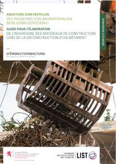 Guide pour l'élaboration de l'inventaire des matériaux de construction lors de la déconstruction d'un bâtiment