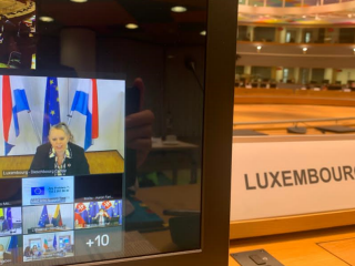 Carole Dieschbourg au Conseil de l’UE: «La relance doit être réellement verte, juste, équitable, durable et compétitive»