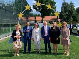 Carole Dieschbourg a participé à la réunion informelle des ministres européens de l’Environnement à Ljubljana