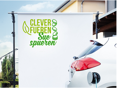 affiche Clever Fueren, Sue spueren