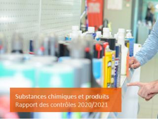 Substances chimiques : le rapport des contrôles 2020/2021 publié