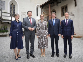 Serge Wilmes a participé à la réunion des ministres germanophones de l’Environnement au Liechtenstein 