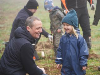 « FORLUX – Santé, adaptation et résilience des forêts de la Ville de Luxembourg » Plantation d’une nouvelle forêt expérimentale au lieudit Eecherfeld