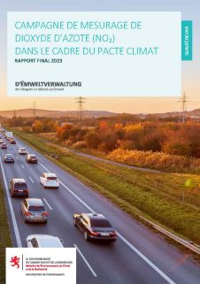 Campagne de mesurage de dioxydes d'azote (NO2) dans le cadre du pacte climat - rapport 2023