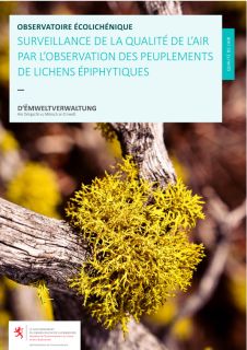 Observatoire écolichénique - Surveillance de la qualité de l'air par l'observation des peuplements de lichens épiphytiques