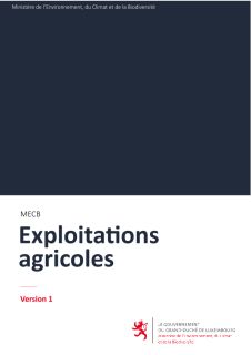 Exploitations agricoles