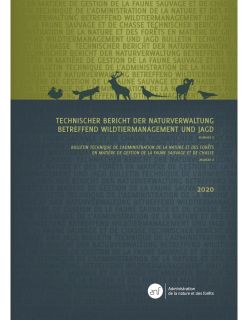 Bulletin technique de l'administration de la nature et des forêts en matière de gestion de la faune sauvage et de chasse - numéro 8