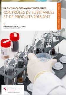 Contrôles de substances et de Produits 2016-2017